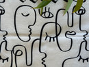 8 Pack Assorted Small Fabric Wraps 30x30 cm