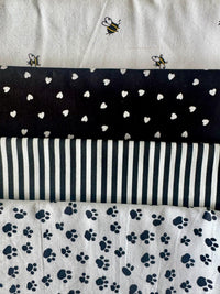 8 Pack Assorted Medium Cotton Wraps 50x50cm