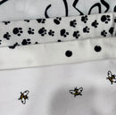 8 Pack Assorted Small Fabric Wraps 30x30 cm