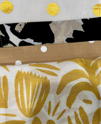 8 Pack Assorted Small Fabric Wraps 30x30 cm