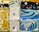 8 Pack Assorted Small Fabric Wraps 30x30 cm