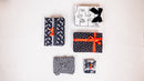 8 Pack Assorted Medium Cotton Wraps 50x50cm